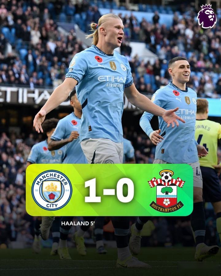 关于曼城高状态再胜，成功保持不败的信息